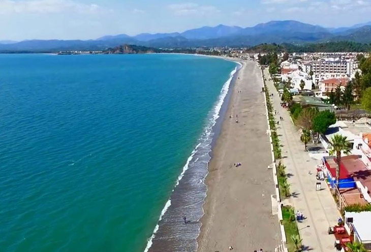 Джалыш Бич Фетхие (Calis Beach Fethiye)